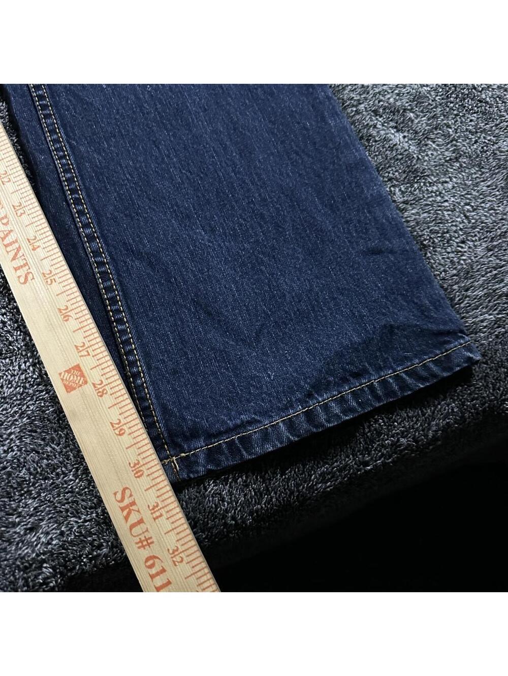 Y2K Aeropostale Driggs Slim Bootcut Blue Jeans - Fits 33x30.5! - Picture 5 of 7